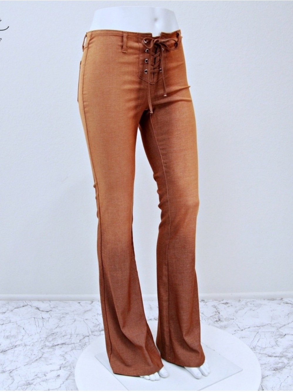 Pretty Damage Western Fashion Flare Pants